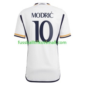 Fußballtrikots Real Madrid Luka Modrić 10 2023-2024 Kurzarm Heimtrikotsatz kaufen